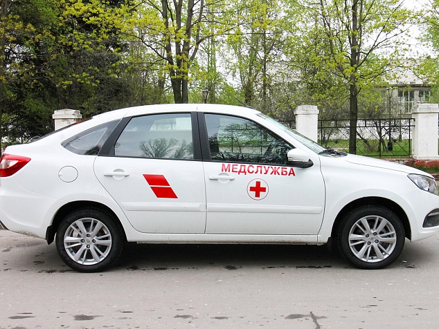 Санитарный автомобиль на базе Lada Granta для Медслужбы - фото Медицинские автомобили