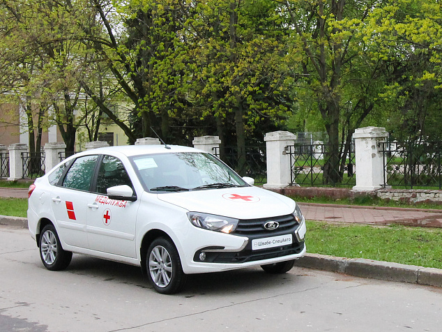 Санитарный автомобиль на базе Lada Granta для Медслужбы